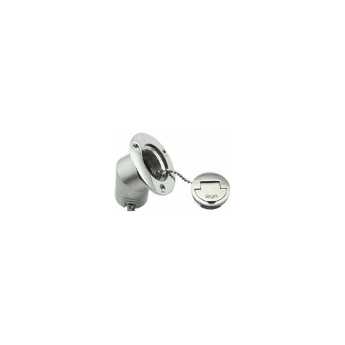 AISI 316 Stainless Steel Deck Fill Cap Keyless-angled Neck