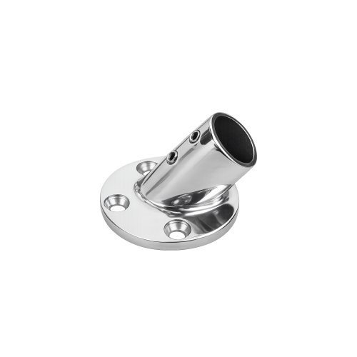 AISI 316 Stainless Steel 60° Handrail Round Base (04.04205/06/07)