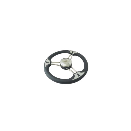 AISI 316 Stainless Steel Steering Wheel with  PU Foam Cover (04.067)