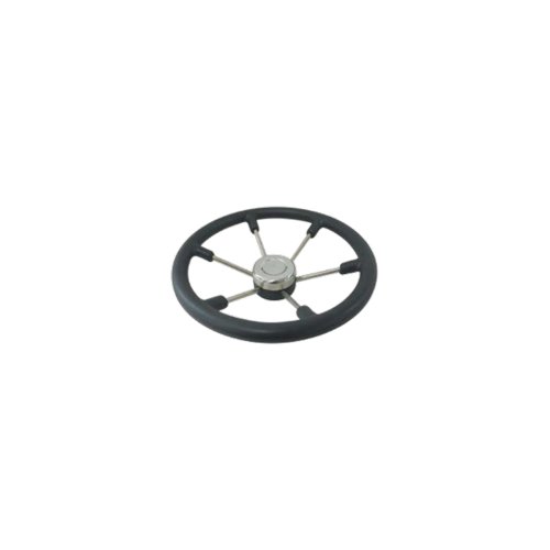 AISI 316 Stainless Steel Steering Wheel with  PU Foam Cover (04.067)