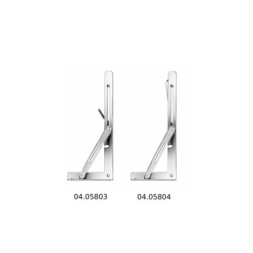 AISI 304 Stainless Steel Folding Bracket Heavy Duty (04.05803/04)