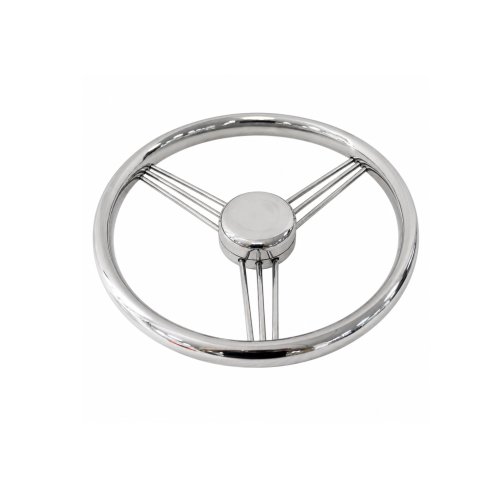 AISI 316 Stainless Steel Steering Wheel with 9 Spoke