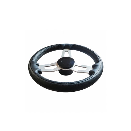 AISI 316 Stainless Steel Steering Wheel with PU Foam Cover (04.067)
