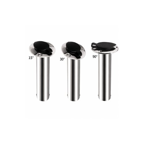 AISI 316 Stainless Steel Heavy Duty Rod Holder with Cap