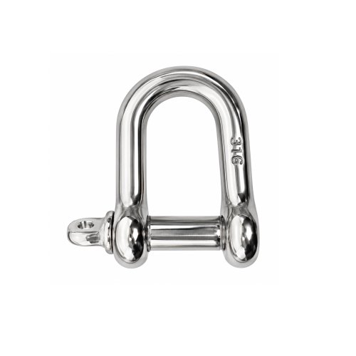AISI 316 Stainless Steel European D Shackle